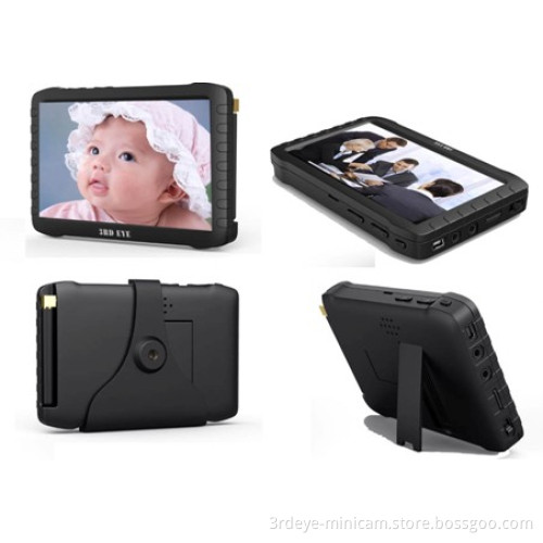 5 Inch High Resolution High Sensitivity Portable Receiver/ Recorder DVR (TE968H)